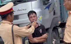 Lái xe container không bằng lái, vi phạm nồng độ cồn bị phạt nặng