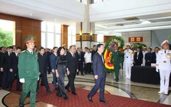 Lãnh đạo Đảng, Nhà nước viếng Phó thủ tướng Lê Văn Thành