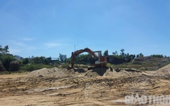 Quảng Ngãi: Sau truy quét "cát tặc", nhiều bãi tập kết vẫn hoạt động