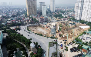 Hà Nội: Nút giao Phạm Tu-đường 70 dần thành hình, kỳ vọng giải tỏa ùn tắc cửa ngõ phía Nam
