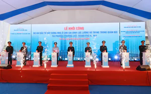 Hà Nội: Khởi công dự án nhà ở hơn 1.000 tỷ đồng cho gia đình cán bộ, chiến sĩ quân đội