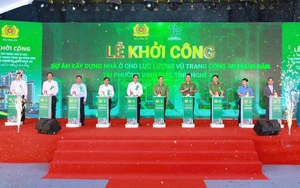 Khởi công dự án nhà ở dành cho lực lượng vũ trang Công an nhân dân tại Nghệ An