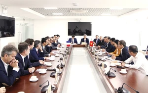 Thứ trưởng Nguyễn Tường Văn làm việc với doanh nghiệp Pháp về lĩnh vực đường sắt