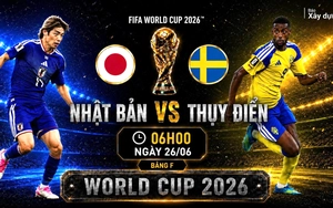 Nhận định, dự đoán tỷ số Nhật Bản vs Thụy Điển (6h ngày 26/6), bảng F World Cup 2026