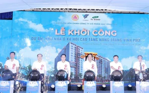 Phú Thọ: Khởi công dự án nhà ở xã hội thứ 20, quy mô 863 căn hộ