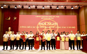 Sở Xây dựng Hà Nội kiện toàn bộ máy, tăng tốc vận hành theo cơ cấu mới