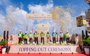 Gamuda Land cất nóc hai tòa tháp cuối, dự án Eaton Park chính thức hoàn thành kết cấu