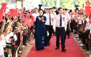 Phó Thủ tướng Phạm Thị Thanh Trà dự lễ khánh thành trường liên cấp biên giới ở Huế