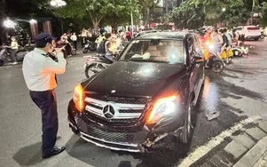 Bản tin TNGT 15/4: Tài xế Mercedes gây tai nạn liên hoàn, vi phạm nồng độ cồn