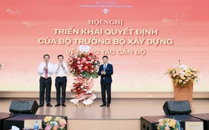 PGS.TS Vũ Ngọc Anh được bổ nhiệm làm Hiệu trưởng Trường Đại học Kiến trúc Hà Nội