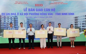 HUD bàn giao nhà ở xã hội tại Ninh Bình, giá từ 11,4 triệu đồng/m²