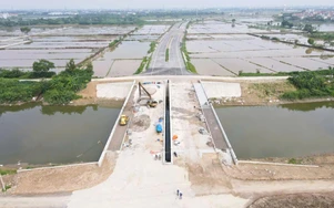 Dự án đường trăm tỷ ở Bắc Ninh tăng tốc thi công để về đích đúng hẹn
