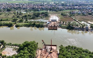 Cầu Vân Hà giúp dân vượt lũ ở Bắc Ninh được thi công ra sao?