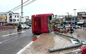 Tai nạn giao thông 23/9: Lật xe khách giường nằm tại Gia Lai, 2 người tử vong