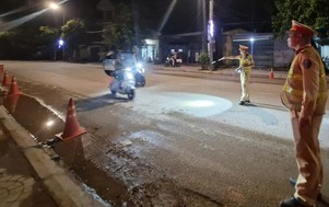CSGT Lạng Sơn xử nghiêm vi phạm, phòng ngừa tai nạn giao thông dịp Tết Trung thu