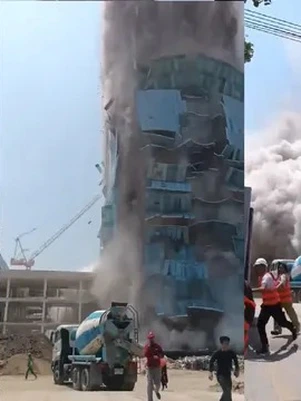 Vụ sập toà nhà 30 tầng ở Thái Lan: Công ty thép Trung Quốc phủ nhận thép không đạt chuẩn