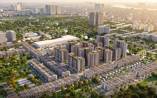 Giao đất tổ hợp 12 tòa tháp nhà ở xã hội Hope Residences Bắc Ninh