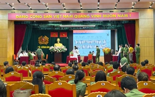 Hà Nội: Cán bộ, chiến sĩ bốc thăm căn hộ tại dự án 275 Nguyễn Trãi