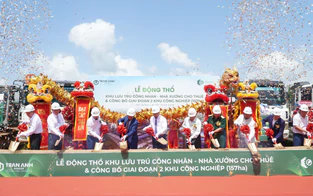 Tây Ninh có thêm khu lưu trú công nhân với 800 căn hộ