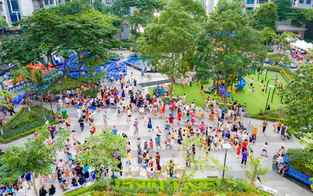Cảnh quan góp phần định hình chất lượng sống tại khu đô thị