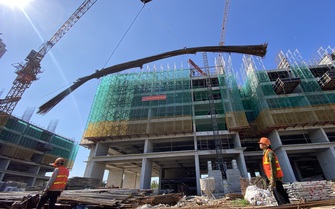 Hà Nội: Yêu cầu chủ đầu tư dự án Ruby Park khắc phục ngay tồn tại trong thi công