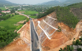 Đường liên huyện 250 tỷ đồng ở Phú Thọ tăng tốc thi công, cán đích 30/9