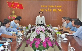 Thứ trưởng Nguyễn Văn Sinh: Cà Mau chăm lo nhà ở cho người thu nhập thấp, hỗ trợ cán bộ xã