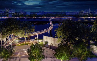 Công viên phía Đông sông Ka Long - Biểu tượng xanh mới của đô thị tại Quảng Ninh