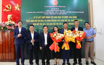 Quảng Ngãi ký hợp đồng với các nhà đầu tư thực hiện 3 khu đô thị gần 27.000 tỷ đồng