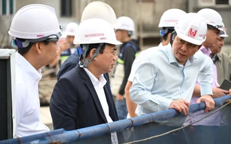 Thứ trưởng Nguyễn Văn Sinh kiểm tra tiến độ 6 dự án nhà ở xã hội tại Hà Nội