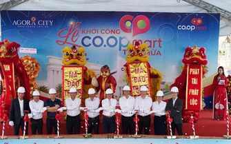 Khởi công Co.opmart tại Khu đô thị Agora City
