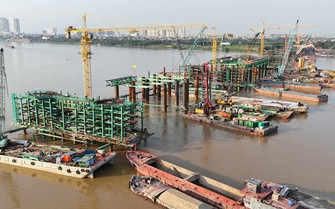 Hà Nội: Cầu Trần Hưng Đạo ghi nhận bước ngoặt tiến độ, bổ sung giá trị cho Ocean City