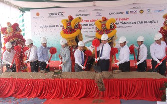 Động thổ xây dựng Khu công nghiệp hơn 5.900 tỷ đồng ở Đồng Tháp