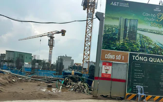 TP.HCM: Thông tin vụ nhiều nhà dân nứt do thi công dự án A&T Saigon Riverside