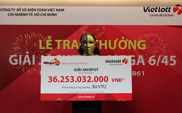Xổ số Vietlott 30/11: Ai là chủ nhân giải Jackpot 46 tỷ đồng?