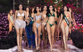 Dàn người đẹp Miss Earth 2023 khoe dáng nóng bỏng với bikini dưới trời lạnh 15 độ