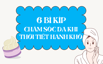 6 bí kíp giúp da mềm mượt khi thời tiết hanh khô