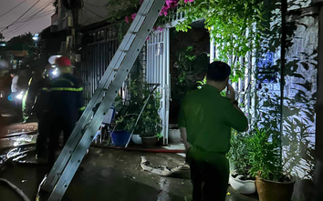 Nữ giúp việc nghi tự thiêu gây cháy nhà, vợ chồng gia chủ bế con trèo sang hàng xóm