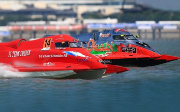 Giải đua thuyền F1 lần đầu tiên xuất hiện tại Việt Nam
