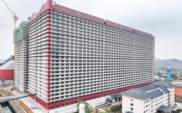 Bất ngờ với các toà nhà cao tầng để... nuôi heo