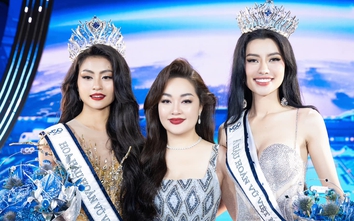 Hoàng Thanh Nga hụt hẫng khi nghe công bố kết quả Hoa hậu Hoàn Vũ Việt Nam 2023