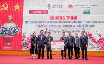 Agribank triển khai chương trình chung tay vì người nghèo, đối tượng chính sách