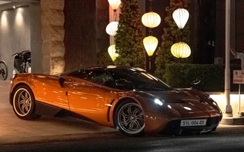 Siêu xe Pagani Huayra 80 tỷ đồng lộ diện sau khi đổi chủ