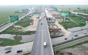 Giữ nhịp thi đua “vượt nắng thắng mưa” trên công trường cao tốc Cao Bồ - Mai Sơn