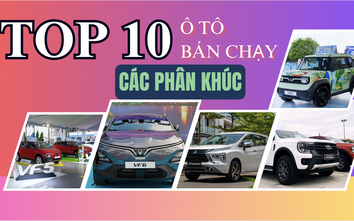 Những mẫu ô tô bán chạy nhất các phân khúc hiện nay