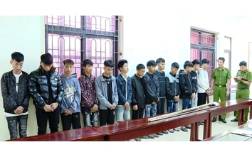 Ninh Bình: Triệu tập 13 thanh, thiếu niên gây rối trật tự công cộng