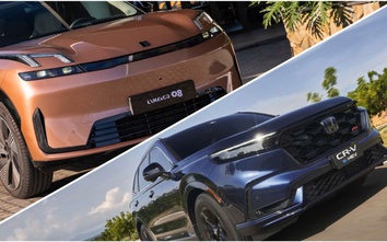 Cùng là xe Hybrid nhưng Lynk & Co 08 và Honda CR-V e:HEV có gì khác biệt?