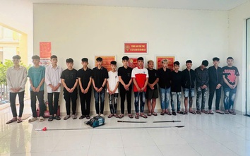 Phú Thọ: Điều tra, xử lý hai nhóm thanh niên tụ tập mang hung khí gây rối trong đêm
