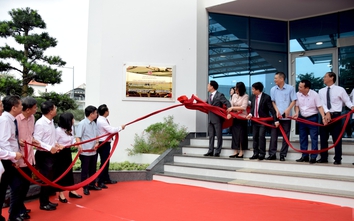 Gắn biển công trình ngành Xây dựng chào mừng Đại hội Đảng bộ Chính phủ lần thứ I