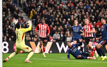 Đánh rơi chiến thắng trước Sunderland, Arsenal chấm dứt chuỗi toàn thắng